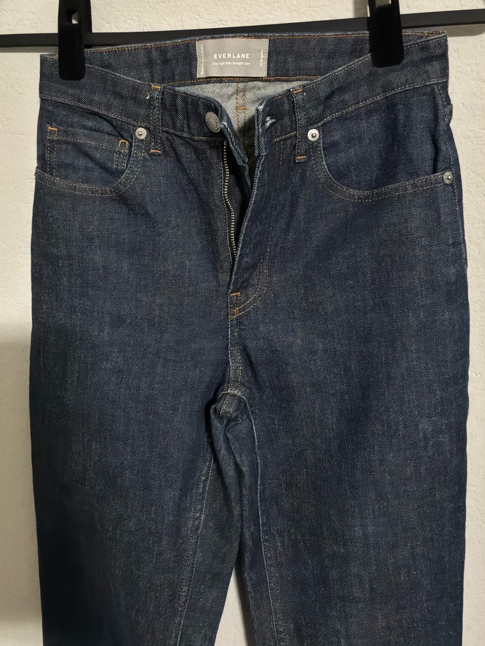 Everlane High Rise Straight Jeans